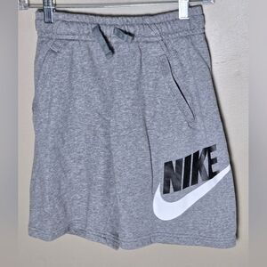 Boy's Nike Cotton Fleece Lounge Athletic Casual Shorts, Large